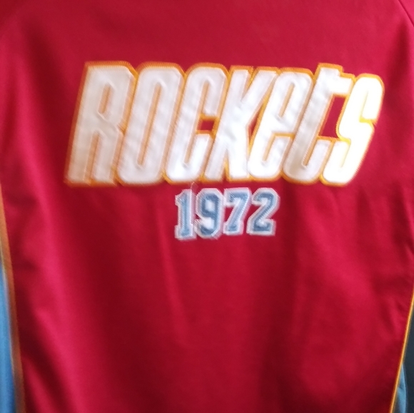 Rockets Vintage Mithchell & Ness Track Jacket - Picture 3 of 6